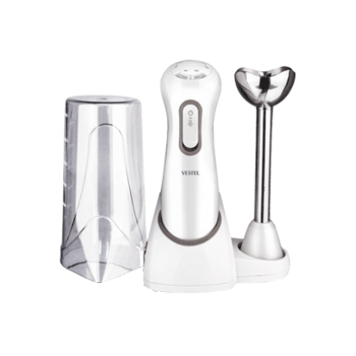 VESTEL V-COOK Serisi 3000 Beyaz Kablosuz El Blender'ı